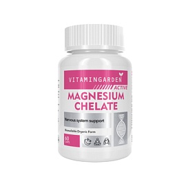Vitamin Garden Magnesium Chelate Active 60 Caps
