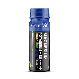 OstroVit Shot Magnesium Potassium+B6 80 ml Lemon Lime Grape