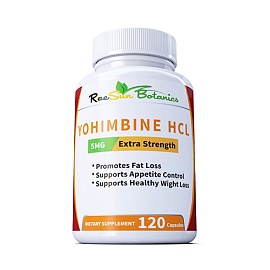 RaeSun Botanics Yohimbine HCL 120 capsules