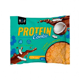 SOJ Protein Cookie 40 g Coconut with chocolate drops
