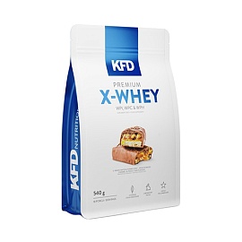 KFD Premium X-Whey 540 g Caramel & Peanut Bar