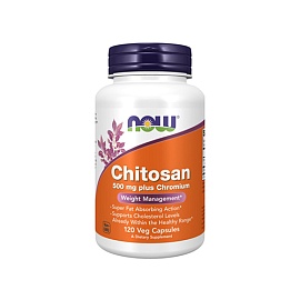NOW Chitosan 500 mg 120 Caps 