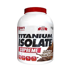 SAN Titanium Isolate Supreme 5.0 2280 g Delicious Milk Chocolate