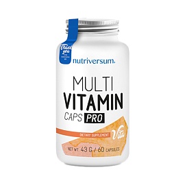 Nutriversum Multi Vitamin Caps Pro 60 capsules 