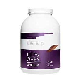 LevelUp 100% Whey 2270 g Шоколад