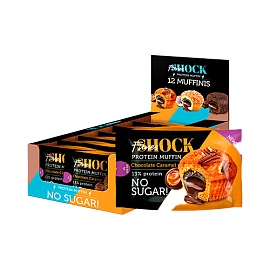 Fitnes Shock Protein Muffin 50 g Chocolate Caramel