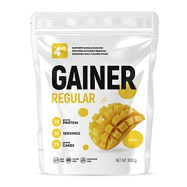 all4ME Gainer Regular 1000 g (Дойпак) Mango