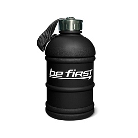 Бутылка для воды Be First 1300 мл Черная матовая (TS 1300-Frost-Black)