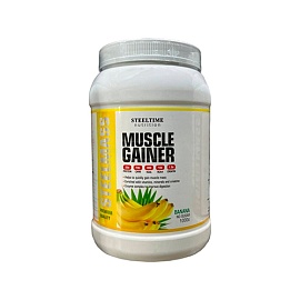 Steeltime Nutrition Muscle Gainer 1000 g Banana