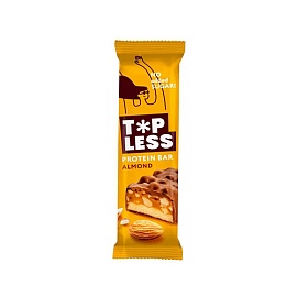 Fitnes Shock T*p Less Protein Bar 45 g Almond 