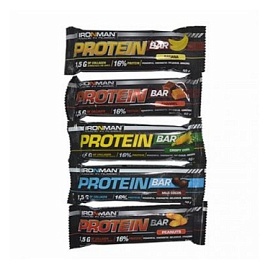 Ironman Protein Bar 50 g Peanuts 