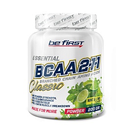 Be First Classic BCAA 2-1-1 200 g Mint & Lime