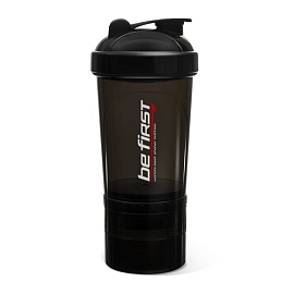 Шейкер Be First 3 в 1 500 ml TS1352-BLK Черный