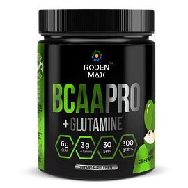 Roden Max BCAAPRO + Glutamine 300 g Green Apple