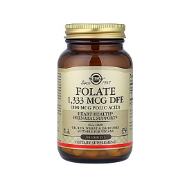 Solgar Folate 1.333 mcg DFE 250 Tabl 