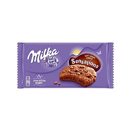 Milka Sensations Cookies 156 g Biscuiti cu Ciocolate 