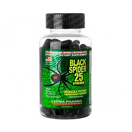 Cloma Pharma Black Spider 100 caps