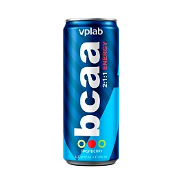 Vplab BCAA 2:1:1 Energy 330 ml Raspberry