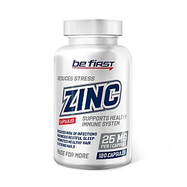 Be first Zinc 25 mg 120 capsules