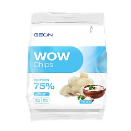 Geon Wow Protein Chips 30 g  Сметана и зелень 