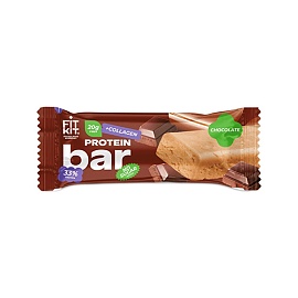 FitKit Choco Protein Bar +Collagen 60 g Chocolate
