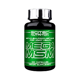 SN Mega MSM 100 caps