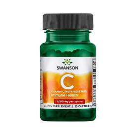 Swanson Vitamin C 1000 mg 30 caps 