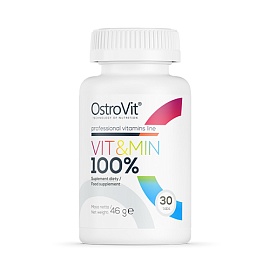 OstroVit Vit&Min 100% 30 tabl 