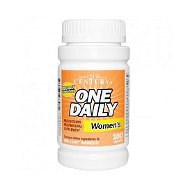 21st Century One Daily Women"s 100 tabl 